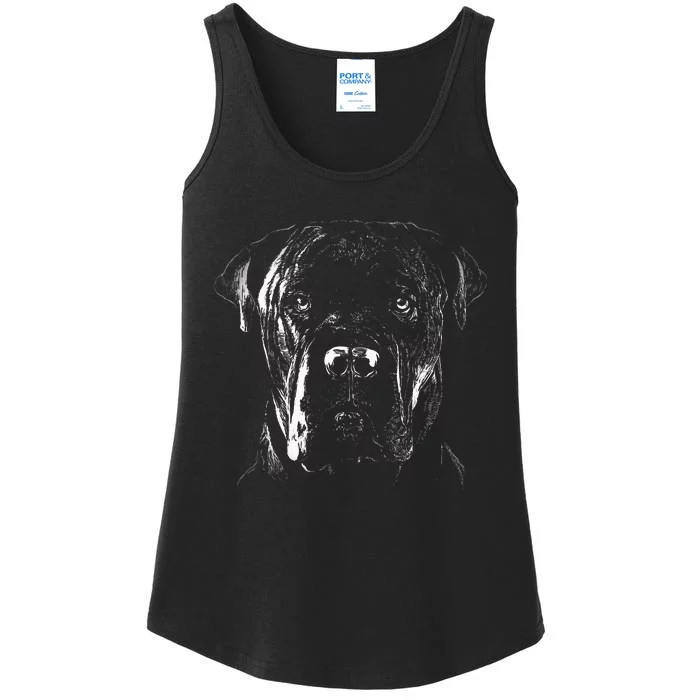 Cane Corso Italiano Pet Dog Lover Ladies Essential Tank