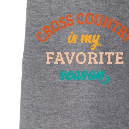 Cross Country Is My Favorite Season Cross Country Lover Gift Doggie 3-End Fleece Hoodie