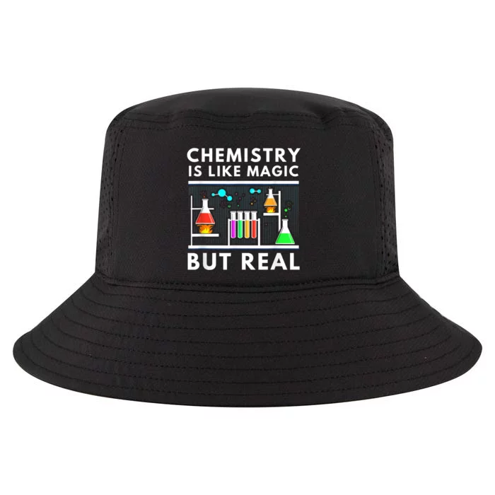 Chemist Chemistry Is Like Magic Science Teacher Cool Comfort Performance Bucket Hat