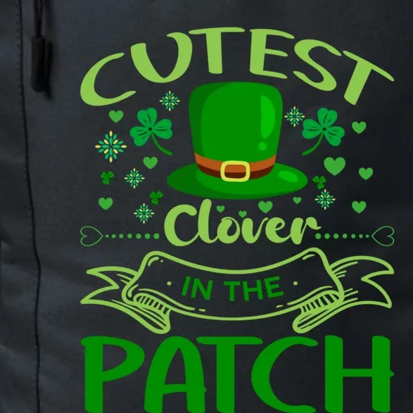 Cutest Clover In The Patch Funny St Patricks Day Gift Daily Commute Backpack