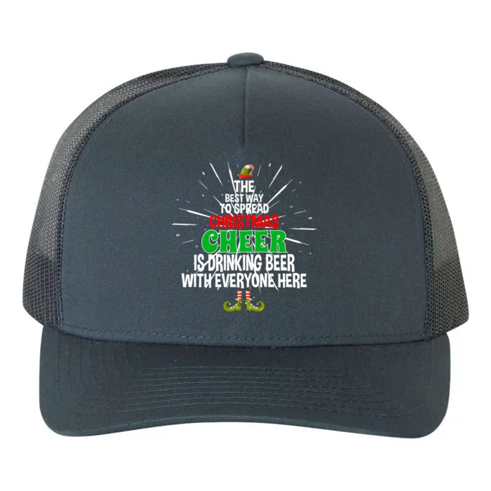 Christmas Cheer Is Ing Beer With Everyone Here Xmas Gift Yupoong Adult 5-Panel Trucker Hat