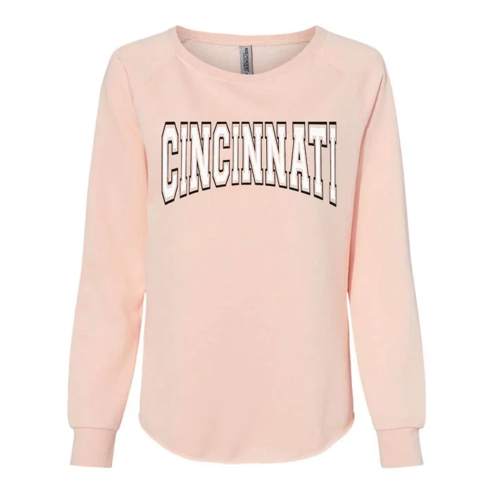 Cincinnati Womens California Wash Sweatshirt