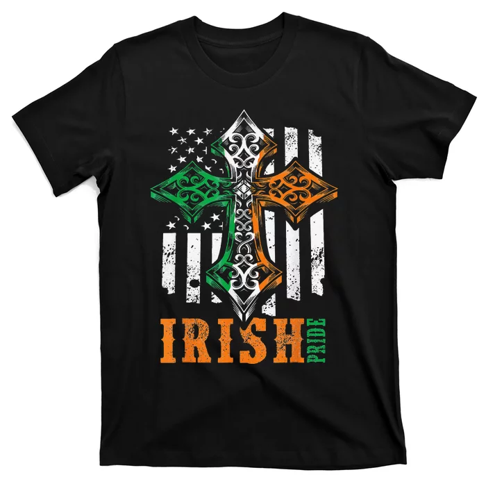 Celtic Cross Irish Pride Saint Patrick's Day T-Shirt