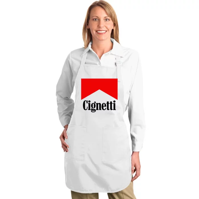 Cignetti Full-Length Apron With Pocket