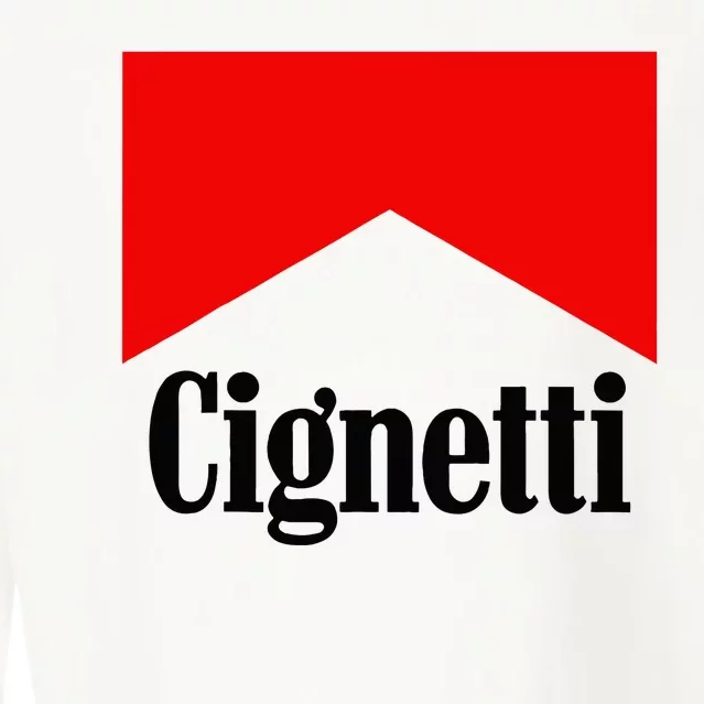 Cignetti Cropped Pullover Crew