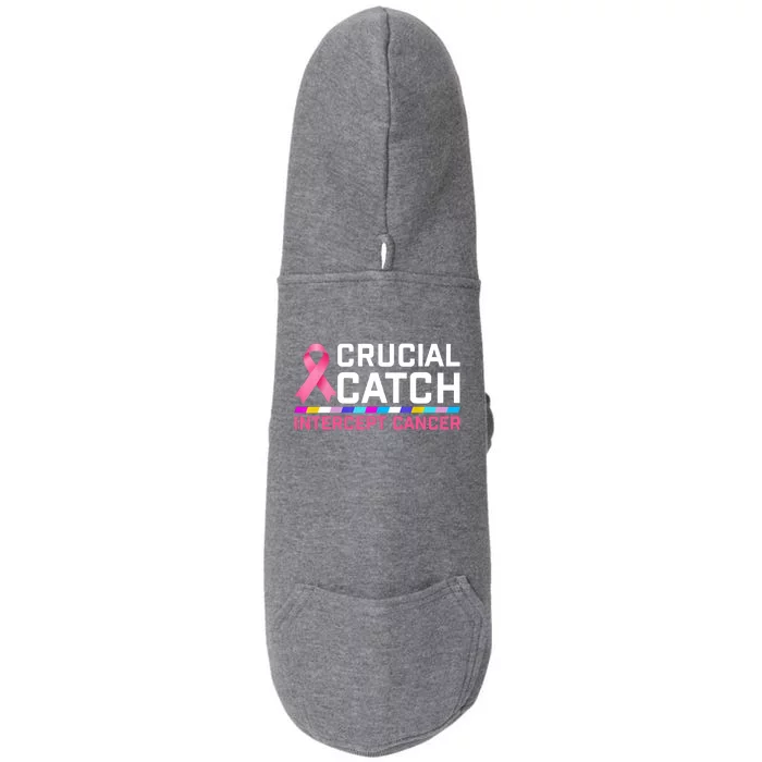 Crucial Catch Intercept Cancer Doggie 3-End Fleece Hoodie