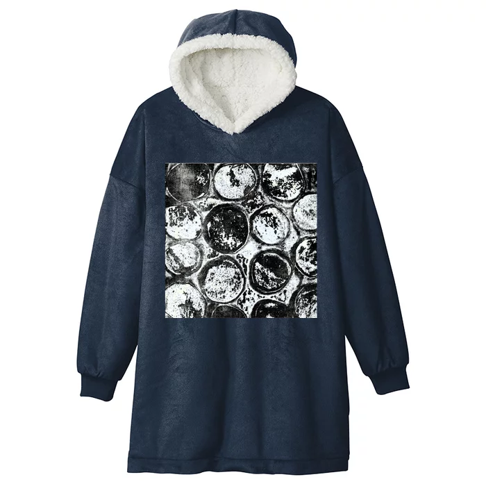 Circles Hooded Wearable Blanket