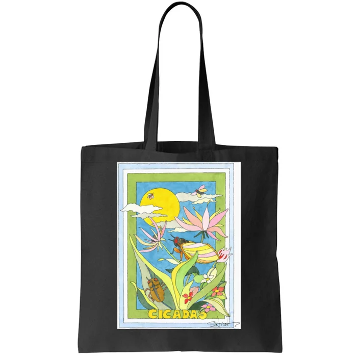 Cicadas Tote Bag