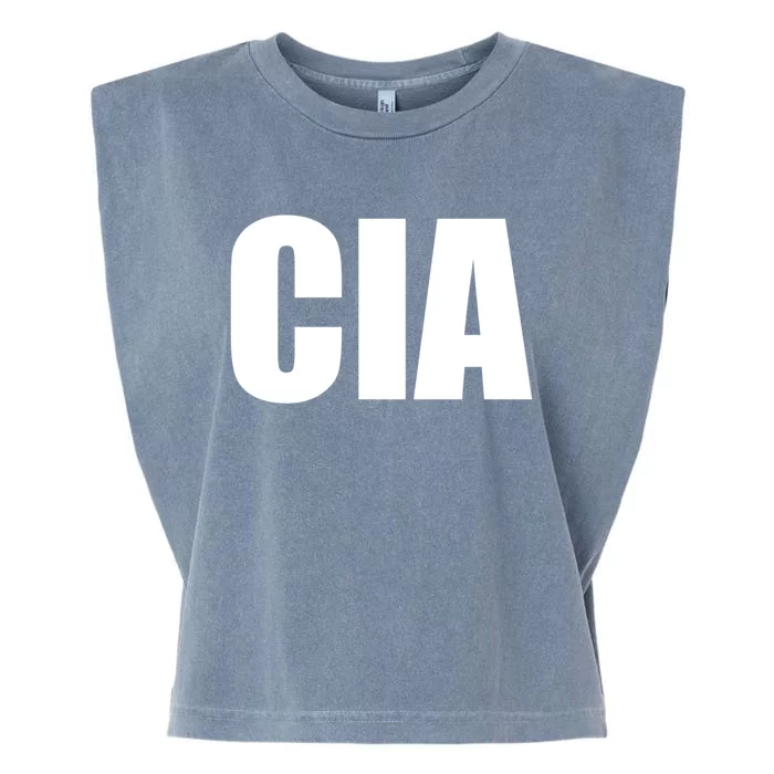 Cia Central Intelligence Agency Gift Garment-Dyed Women's Muscle Tee