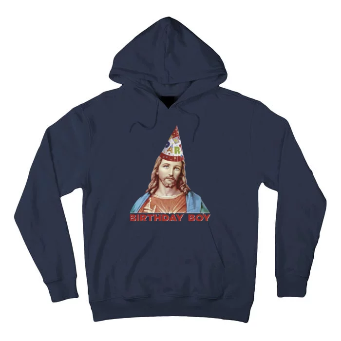 Cool Christmas Jesus Birthday Boy Tall Hoodie