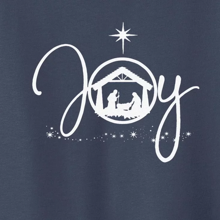 Christian Christmas Joy Jesus Nativity Scene Faith Gift,Short Sleeve Toddler T-Shirt