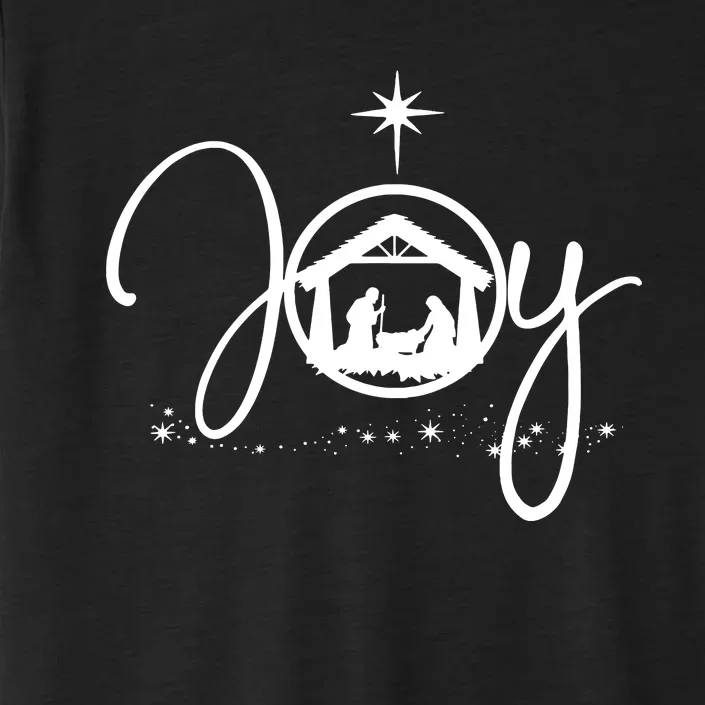 Christian Christmas Joy Jesus Nativity Scene Faith ChromaSoft Performance T-Shirt