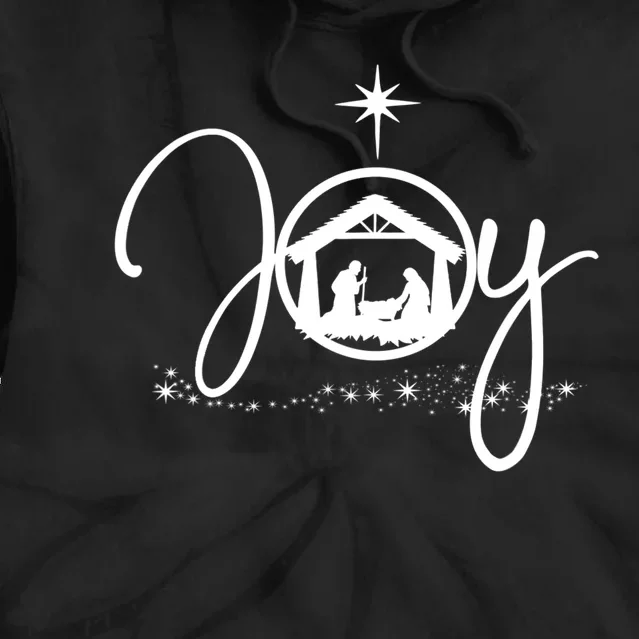 Christian Christmas Joy Jesus Nativity Scene Faith Gift TShirt Tie Dye Hoodie