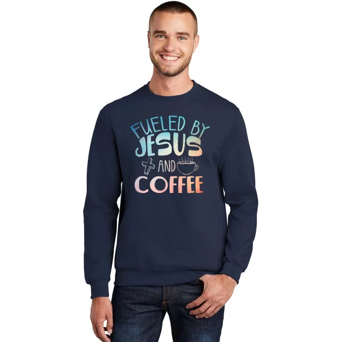 Cool Coffee & Jesus Christian Coffee Lover Sweatshirt