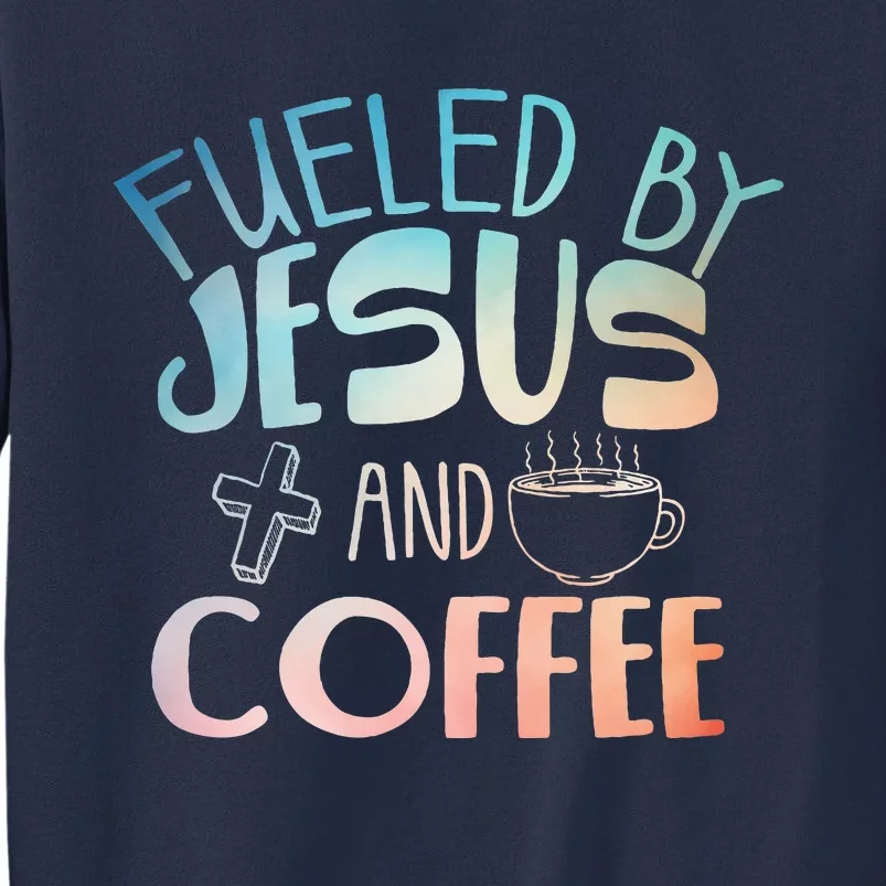 Cool Coffee & Jesus Christian Coffee Lover Sweatshirt