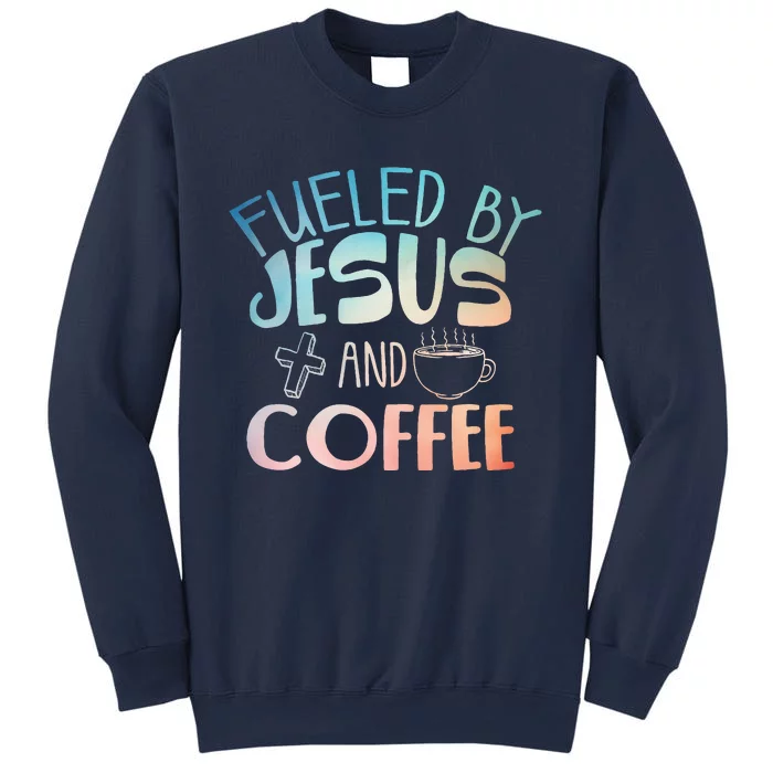 Cool Coffee & Jesus Christian Coffee Lover Sweatshirt