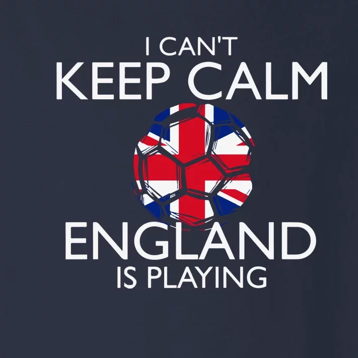 Cool Cant Keep Calm England Is Playing Soccer Toddler Long Sleeve Shirt