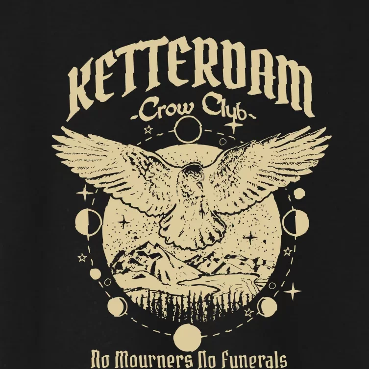 Crow Club Ketterdam Bookish Women's Crop Top Tee