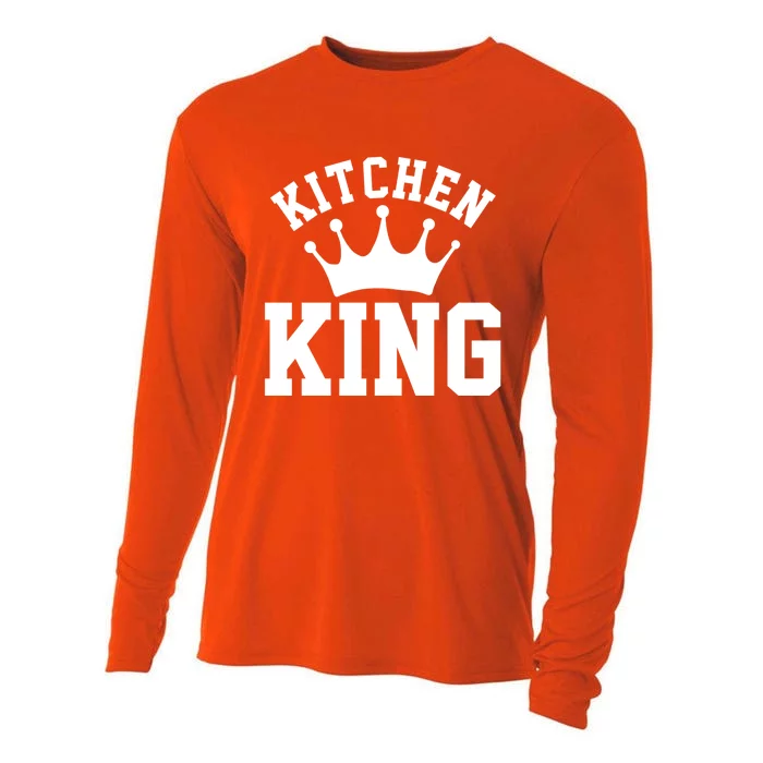 Chef Cook Kitchen Cooking Culinary Gift Cooling Performance Long Sleeve Crew