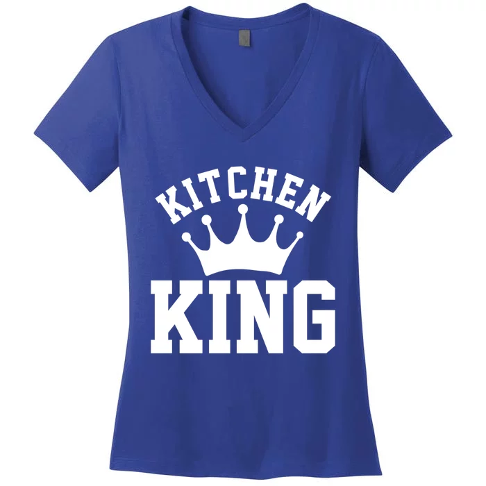 Chef Cook Kitchen Cooking Culinary Gift Women's V-Neck T-Shirt