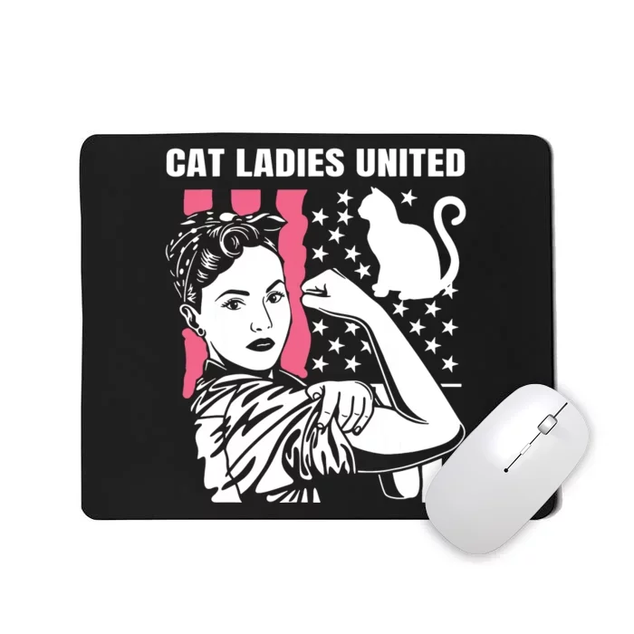 Childless Cat Lady For Cat Mom Women Cat Ladies Mousepad