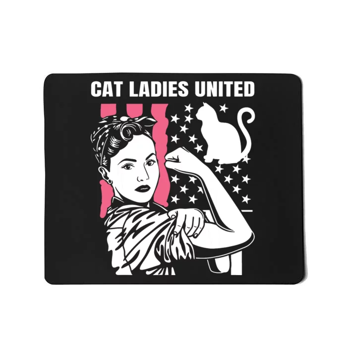 Childless Cat Lady For Cat Mom Women Cat Ladies Mousepad