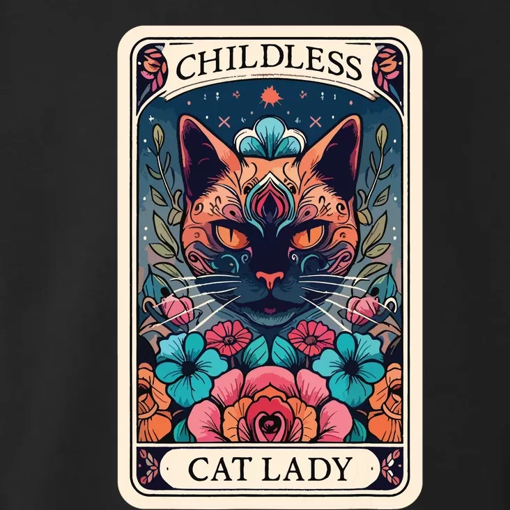 Childless Cat Lady Tarot Card Toddler Hoodie