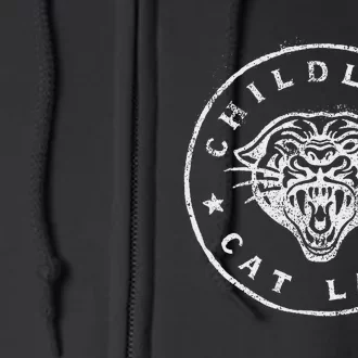 Childless Cat Lady Full Zip Hoodie