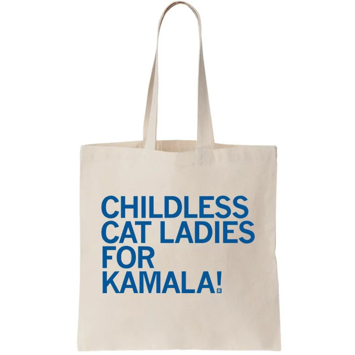 Childless Cat Ladies For Kamala Tote Bag