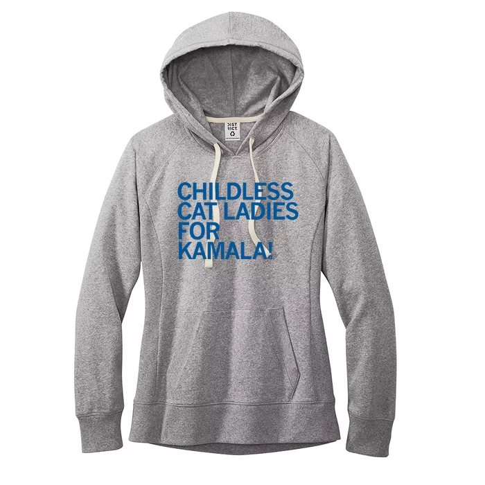 Childless Cat Ladies For Kamala Women's Fleece Hoodie