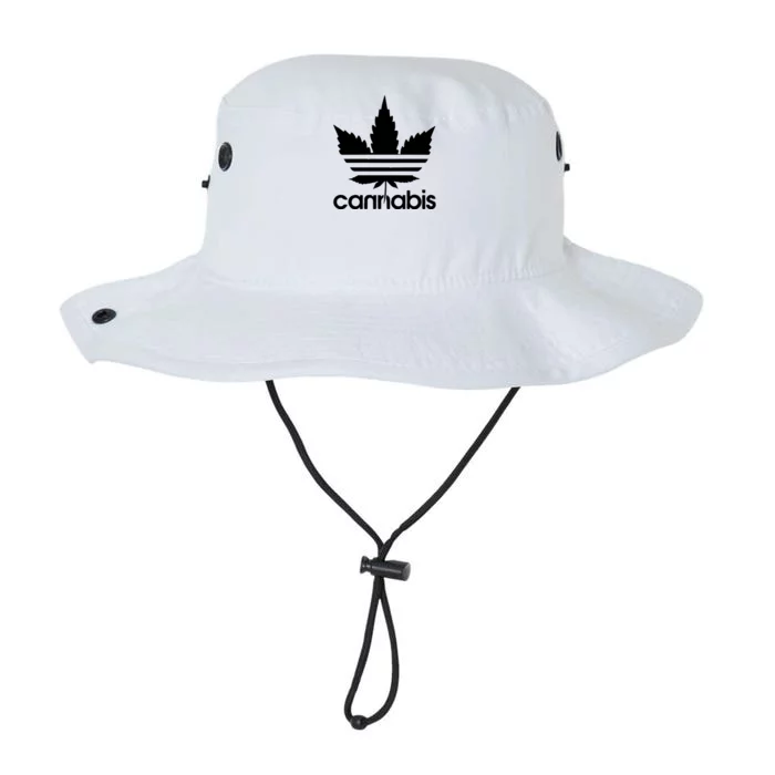 Cannabis Cool Leaf With Stripes Design Legacy Cool Fit Booney Bucket Hat