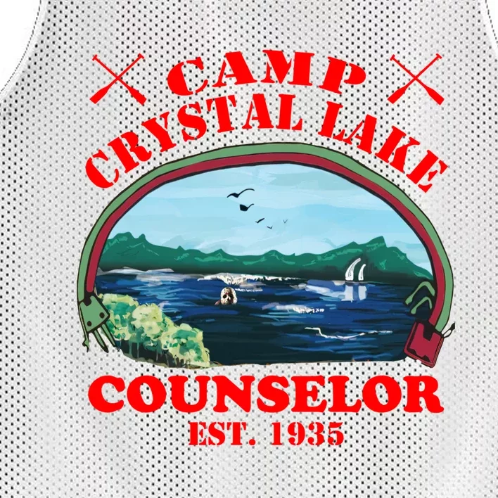 Camp Crystal Lake Mesh Reversible Basketball Jersey Tank