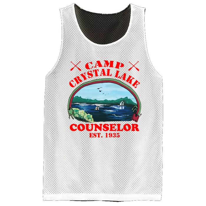 Camp Crystal Lake Mesh Reversible Basketball Jersey Tank