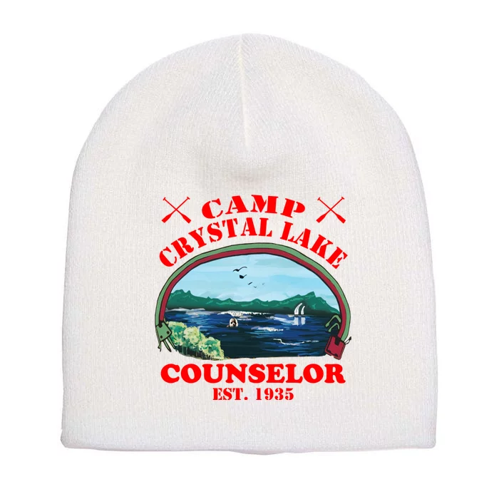 Camp Crystal Lake Short Acrylic Beanie