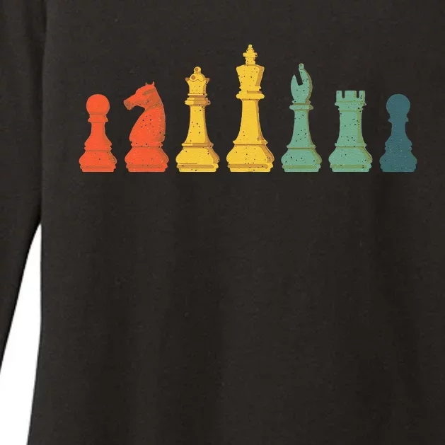 Cool Chess Lover Art Chess Players Novelty Womens CVC Long Sleeve Shirt