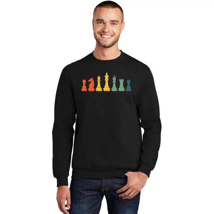 Cool Chess Lover Art Chess Players Novelty Tall Sweatshirt