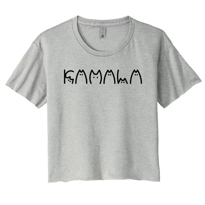 Childless Cat Ladies Kamala Harris 2024 Women's Crop Top Tee