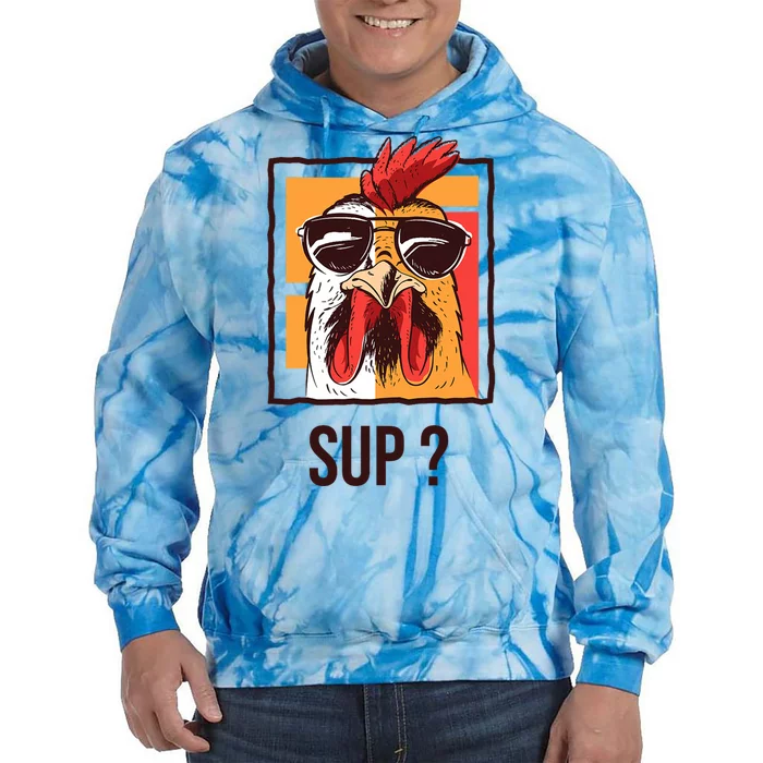 Cute Chicken Lover Gardening Farmer Henhouse Coop Chicken Tie Dye Hoodie