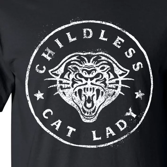 Childless Cat Lady Tall T-Shirt