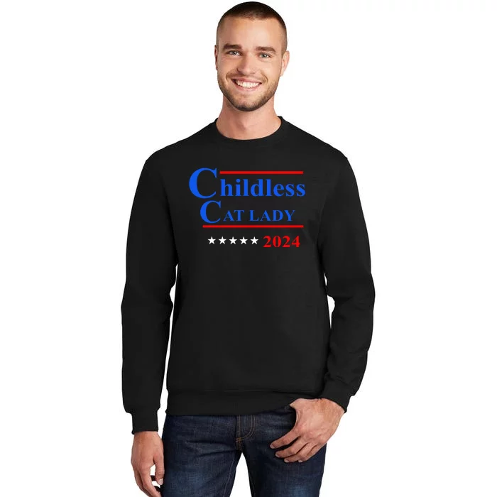 Childless Cat Lady 2024 Sweatshirt