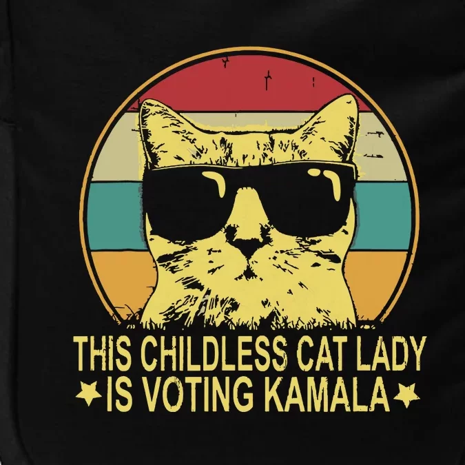 Childless Cat Ladies For Kamala Harris Impact Tech Backpack