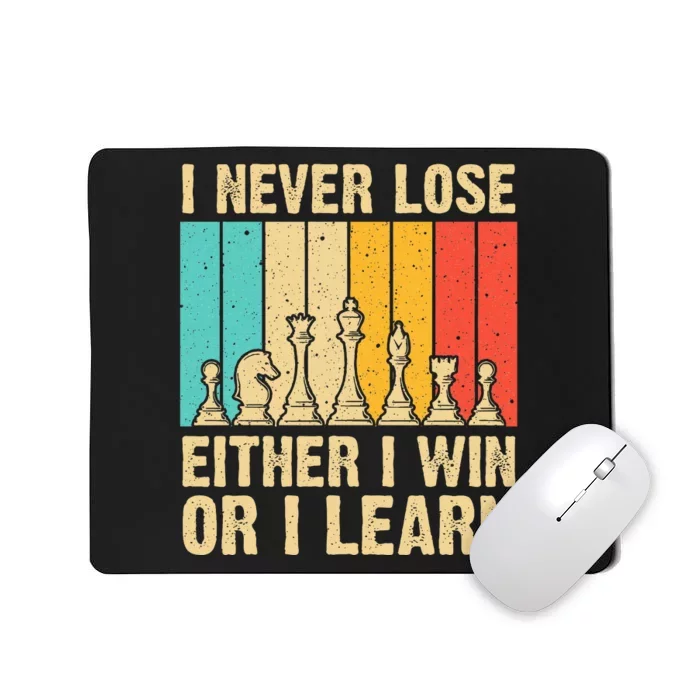 Cool Chess Lover Art For Women Novelty Chess Player Mousepad