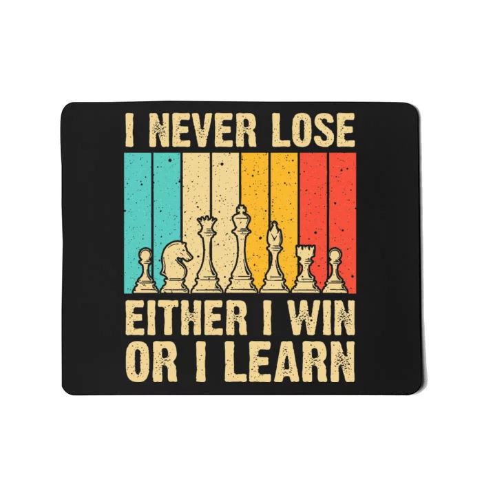 Cool Chess Lover Art For Women Novelty Chess Player Mousepad