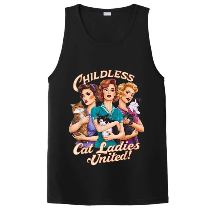 Childless Cat Ladies Performance Tank