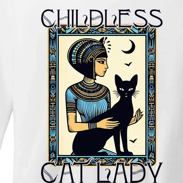 Childless Cat Ladies Funny Cat Womens CVC Long Sleeve Shirt