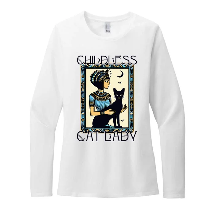 Childless Cat Ladies Funny Cat Womens CVC Long Sleeve Shirt