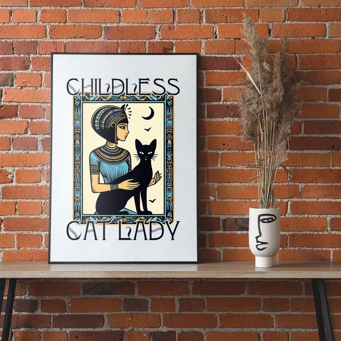 Childless Cat Ladies Funny Cat Poster