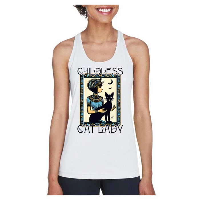 Childless Cat Ladies Funny Cat Women's Racerback Tank