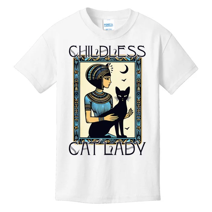 Childless Cat Ladies Funny Cat Kids T-Shirt