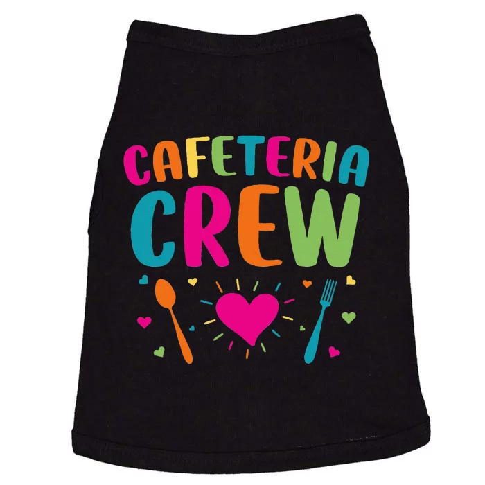 Cafeteria Crew Lunch Lady Back to School Novelty Doggie Tank